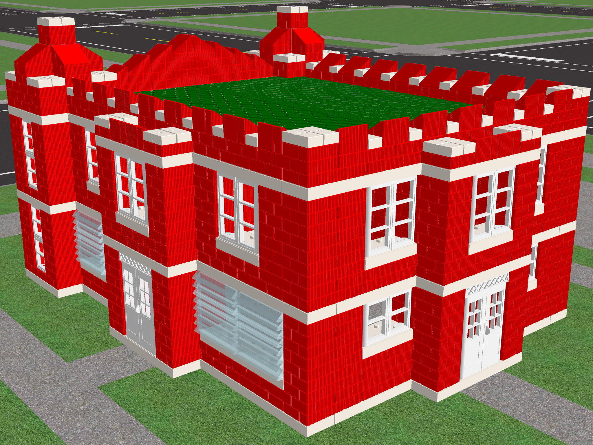 Toyville Theater Rear View